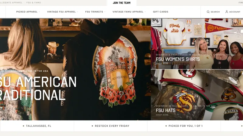 Picked TLH storefront